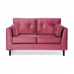 Canapea Fixa 2 locuri Portobello Rusty Red