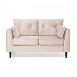 Canapea Fixa 2 locuri Portobello Silky Grey