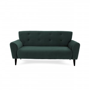 Canapea Fixa 3 locuri Kiara Petrol Green