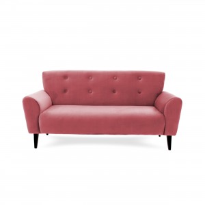 Canapea Fixa 3 locuri Kiara Rusty Red