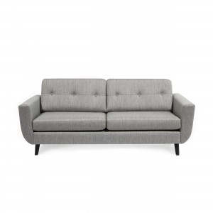 Canapea 3 locuri Harlem Mustard Light Grey