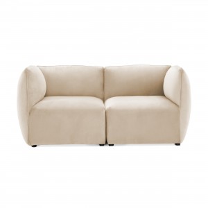 Canapea 2 locuri Cube Beige