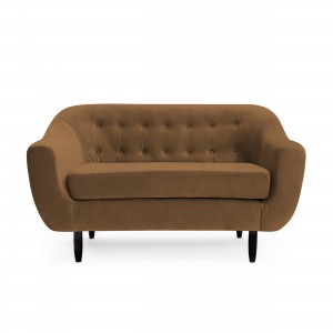 Canapea 2 locuri Laurel Tobacco Brown