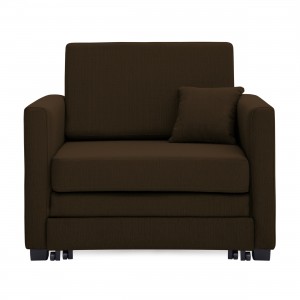 Fotoliu Extensibil Brent Dark Brown