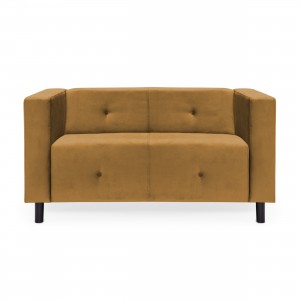 Canapea 2 locuri Milo Mustard