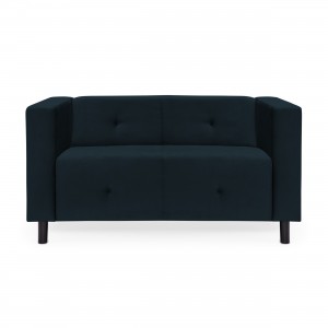 Canapea 2 locuri Milo Marine Blue