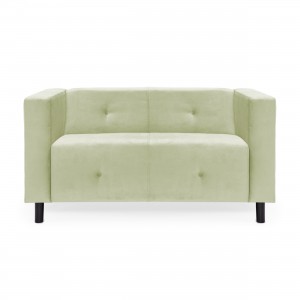Canapea 2 locuri Milo Green Mint