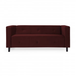 Canapea 3 locuri Milo Burgundy Red