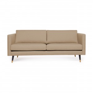 Canapea 2 locuri Meyer Cream Beige/Gold