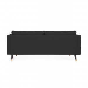 Canapea 2 locuri Meyer Anthracite/Gold