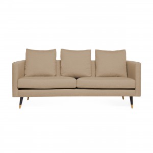 Canapea 3 locuri Meyer Cream Beige/Gold