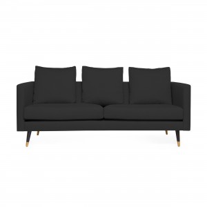 Canapea 3 locuri Meyer Anthracite/Gold