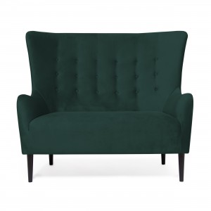 Canapea Fixa 2 locuri Blair Petrol Green