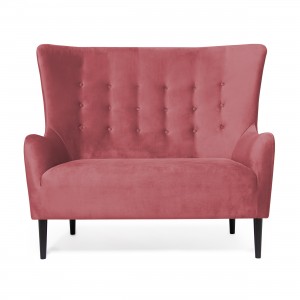 Canapea Fixa 2 locuri Blair Rusty Red