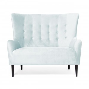 Canapea Fixa 2 locuri Blair Blue Grey