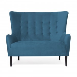 Canapea Fixa 2 locuri Blair Aquamarine