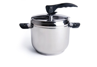 Oala sub presiune din otel inoxidabil, 5L, Ø21 cm, Professional Cook Crom