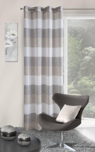 Perdea Emily 140X250 Natural/Maro 1 buc