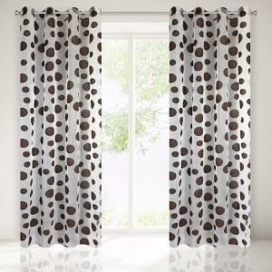 Perdea Suzy 140X250 Alb/Maro 1 buc