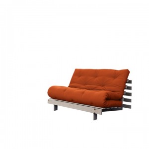 Canapea extensibila Roots Unfinished Orange