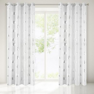 Perdea Hello 140X250 Alb 1 buc