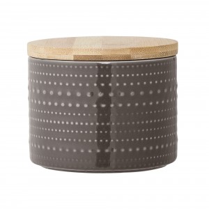 Recipient pentru depozitare Anna Brown, Ø11xH9,5 cm