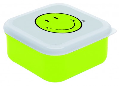 Cutie pentru sandwich Square Verde/Alb, 12x12 cm