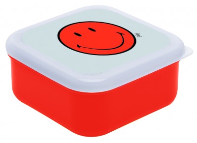 Cutie pentru sandwich Square Portocaliu/Alb, 12x12 cm