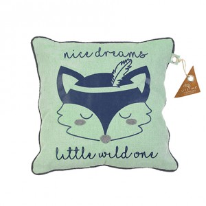 Perna Decorativa Little Wild, Blue, 45x45 cm