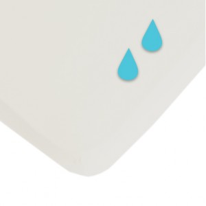 Cearceaf Cotton White Waterproof