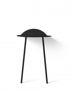 Masa Yeh Wall Low Negru, L32xl40xh45 cm