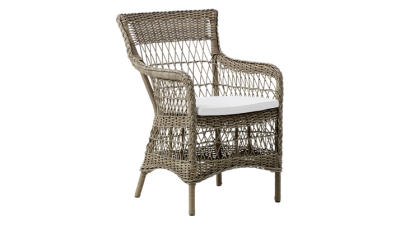 Fotoliu din rattan Marie Grey Antique, l52xA63xH86 cm