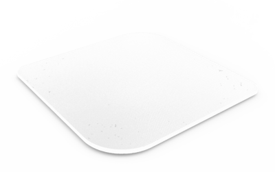 Set 6 Placi Sticla Protectie, White, 16 x 16 cm