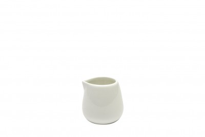 Set 12 Latiere White Basics Milk Jug Alb, Portelan, 100 ml