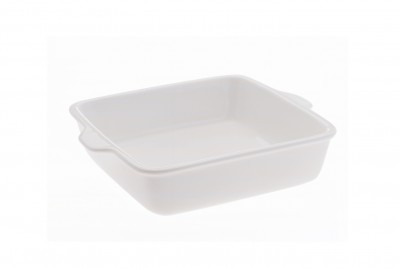 Set 3 Tavi White Basics Alb, Portelan, l19 cm