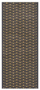 Traversa Lok Grafit, Wilton-80 x 240 cm