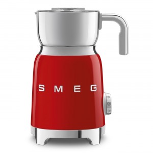 Aparat pentru spumarea laptelui MFF01RDEU, Rosu, Retro 50, 600 ml, 500W, SMEG