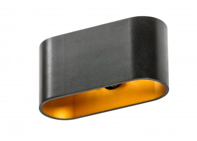 Aplica Vega Negru / Auriu, AZ1709