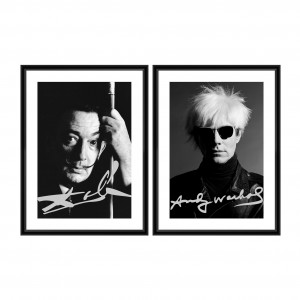 Tablou 2 piese Framed Art Artist Signatures