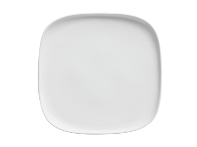 Set 4 Platouri, Elemetal, White, 25,5 cm