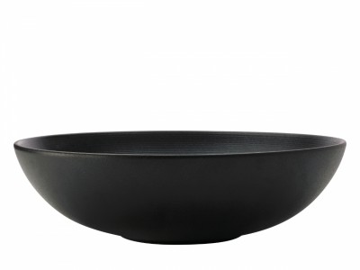 Set 2 Boluri de servit salata, Black, Caviar, 36 x 10 cm