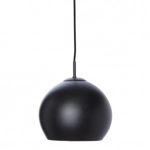 Lustra Ball Black Matt, Ø 25 cm