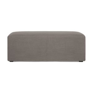 Banca tapitata Scarlet Linen Grey