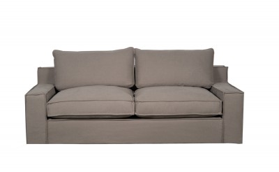 Canapea fixa 3 locuri Bari Light Brown