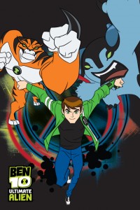 Covor Disney Kids Ben 10 Black 74, Imprimat Digital
