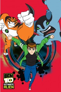 Covor Disney Kids Ben 10 Red 75, Imprimat Digital