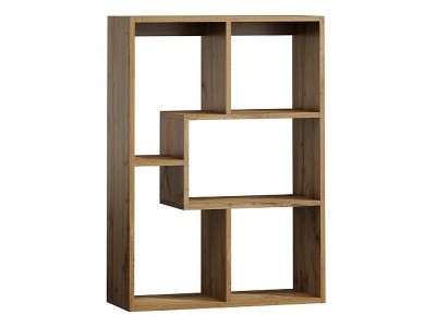 Biblioteca din pal, Matrozi II Stejar Wotan, l80xA25xH100 cm