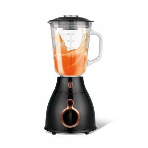 Blender cu 2 trepte de viteza, 1,5 L, 600W, Black Rose