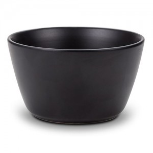 Bol cereale Stoneware Black, 14 cm