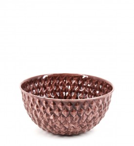 Bol decorativ din email Silkar Large Maro, Ø26xH12 cm